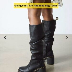 Dr. Martens Kasey Virginia Tall Heeled Boot